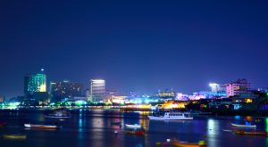 Lights over Pattaya Bay